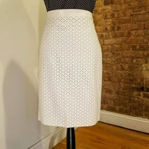 Ann Taylor Faux leather Skirt